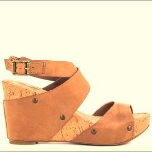 Lucky Brand Moran Cork Wedges